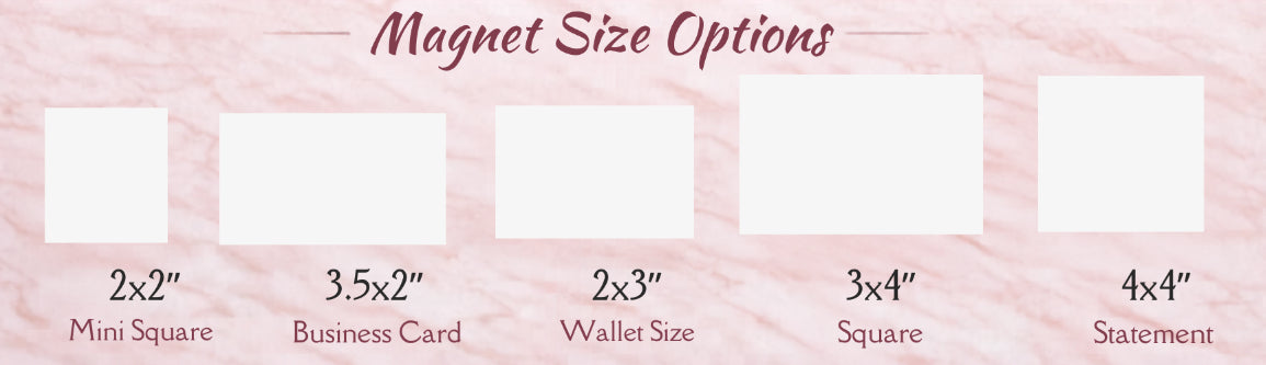 Custom Photo Magnets – Made to Last (Upload Your Design)