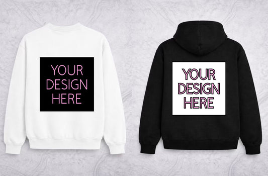 Create Your Own Custom Apparel – Back Design Only