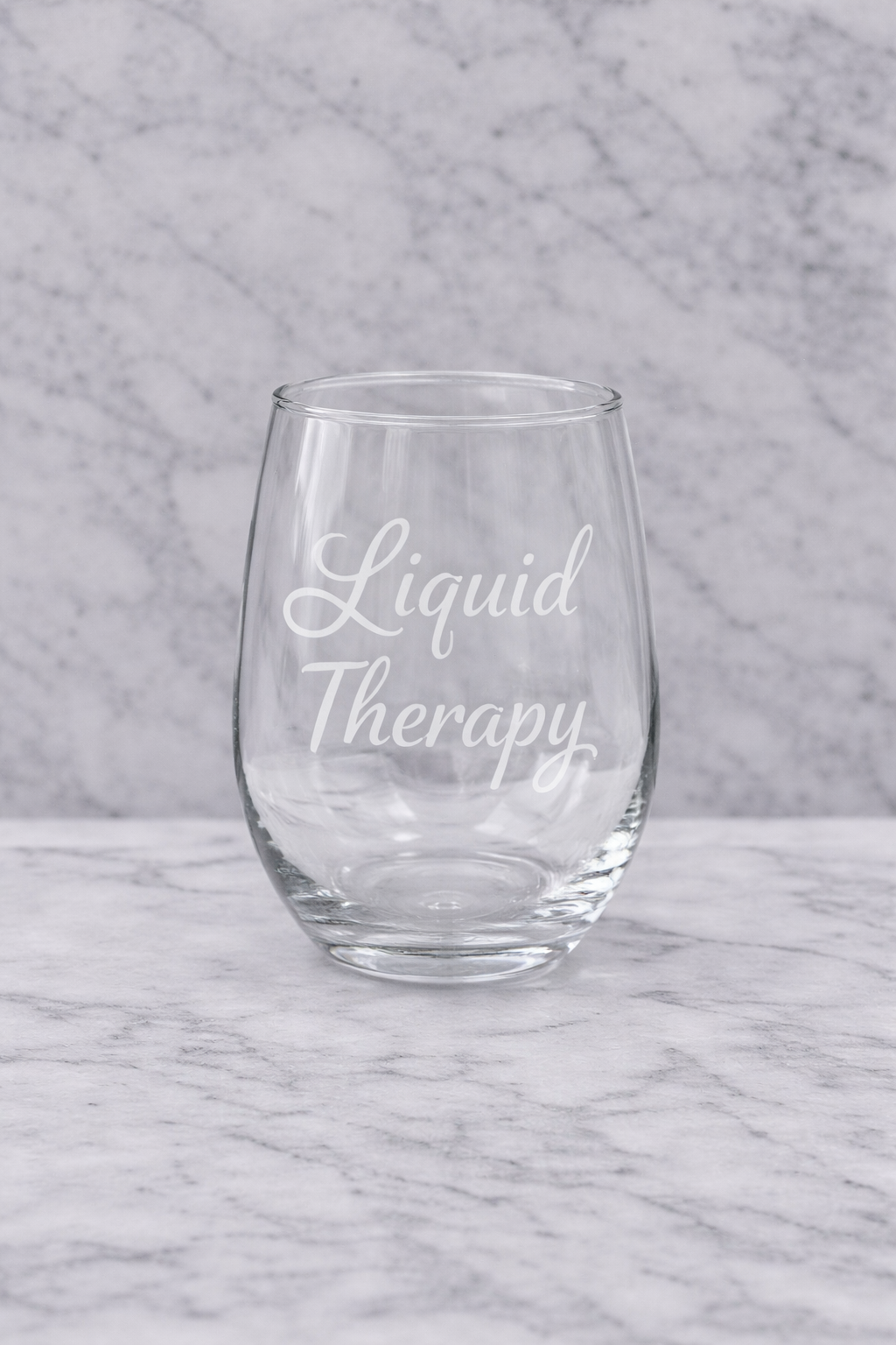 Liquid Therapy | 21oz Stemless Wine Glass