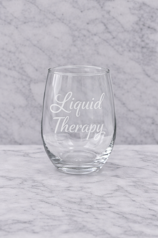 Liquid Therapy Wine Glass