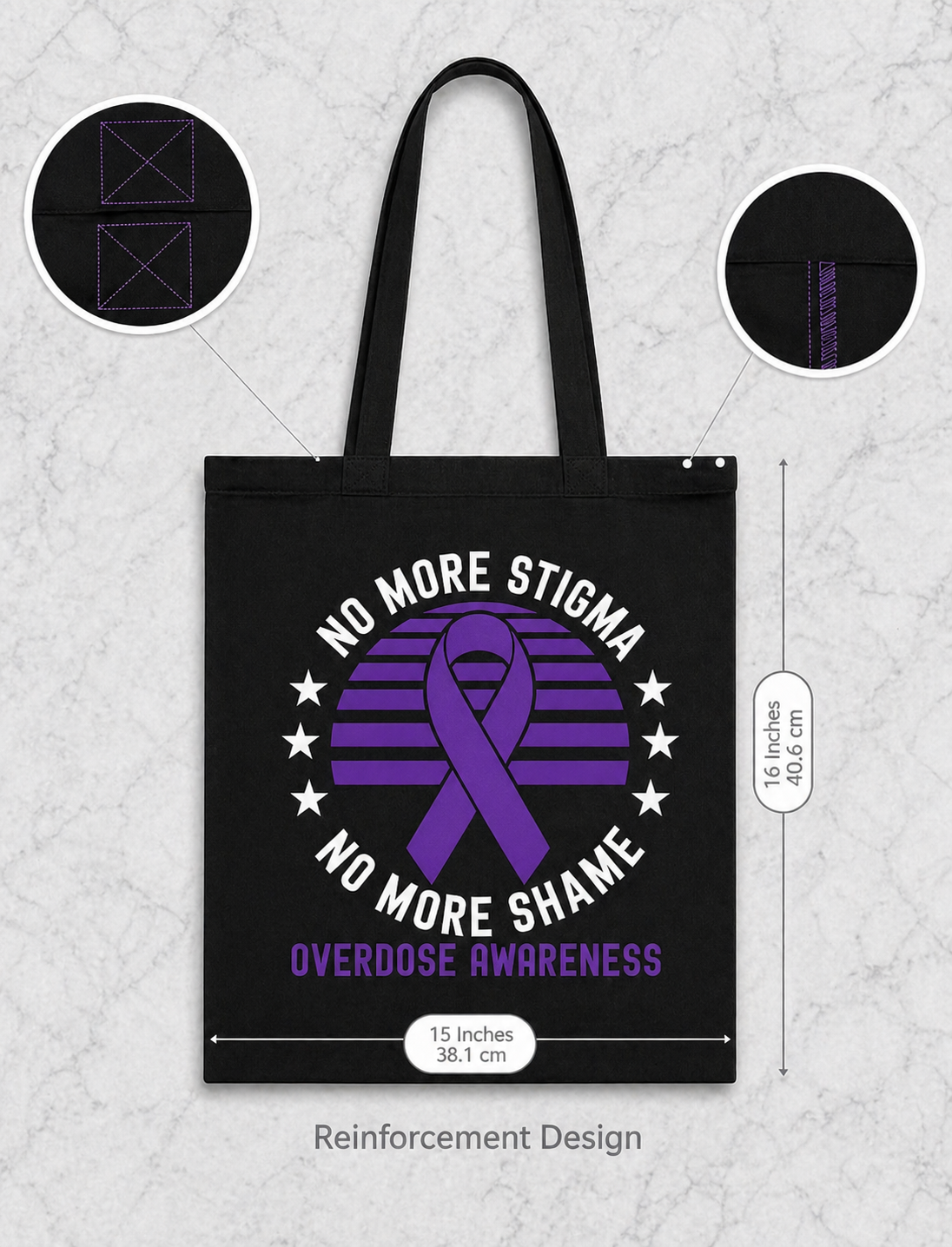 No More Stigma No More Shame No 1.| Graphic Apparel