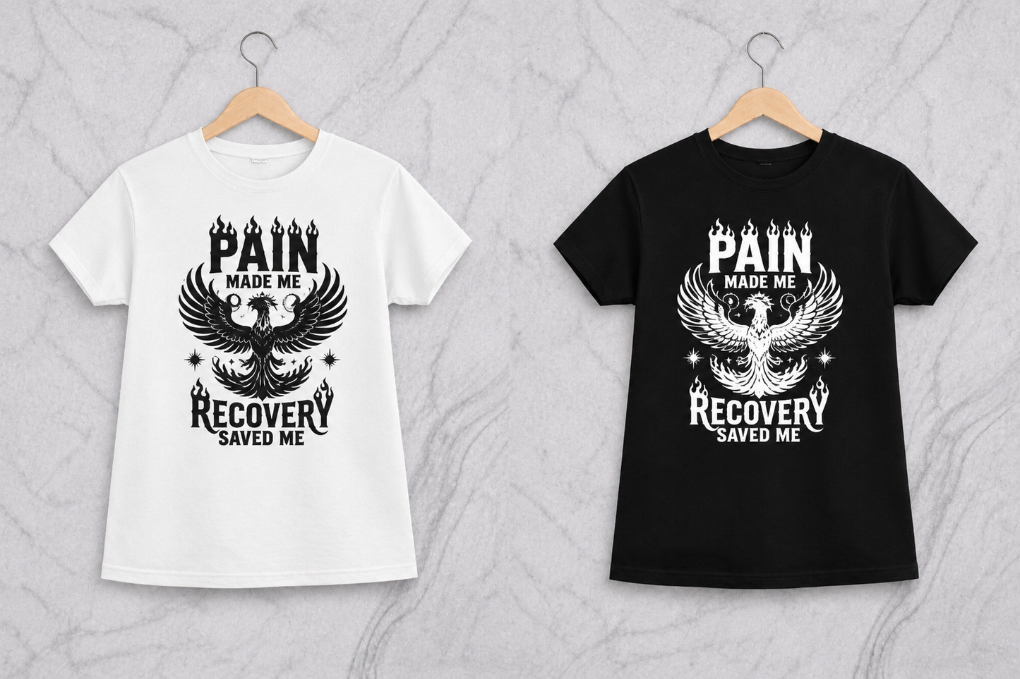 Pain Made Me, Recovery Saved Me | Graphic Apparel