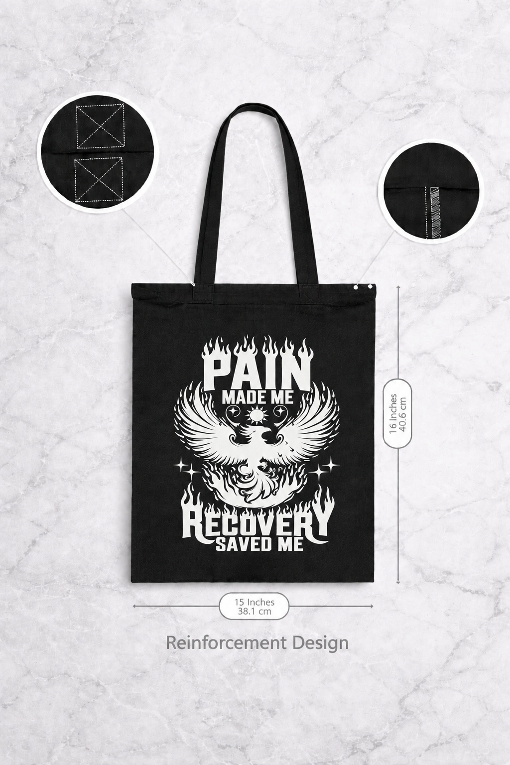 Pain Made Me, Recovery Saved Me | Graphic Apparel