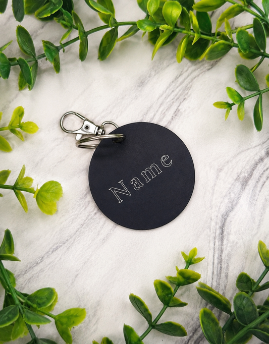 Custom Name Keychain | Personalized Engraved Keychain