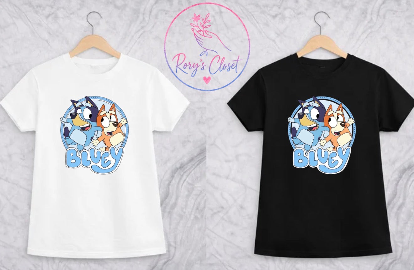 Blue Pup Besties | Graphic Apparel