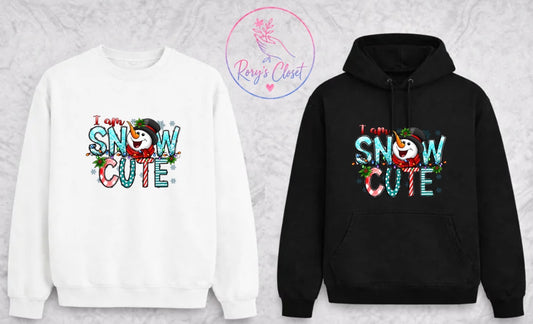 I Am Snow Cute | Graphic Apparel
