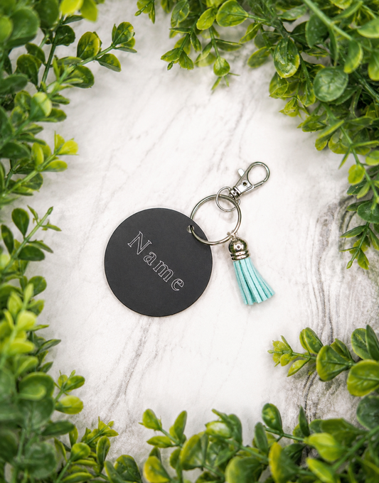 Custom Name Keychain | Personalized Engraved Keychain
