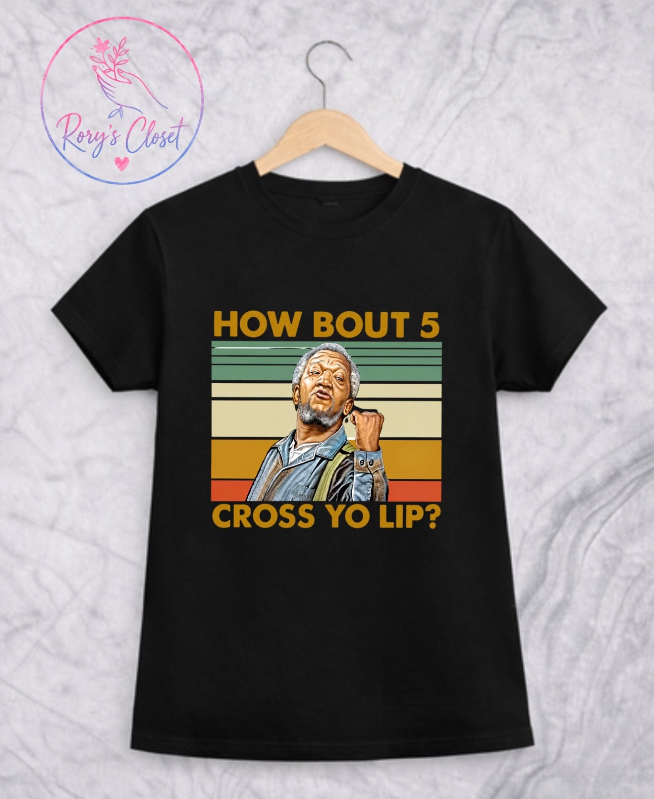 How Bout 5 Cross Yo Lip? |Graphic Apparel