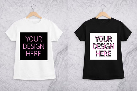 Create Your Own Custom Apparel – Front Design Only