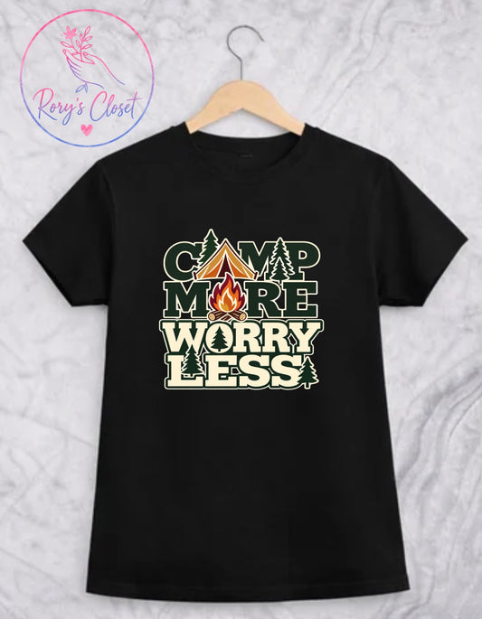 Camp More, Worry Less | Graphic Apparel