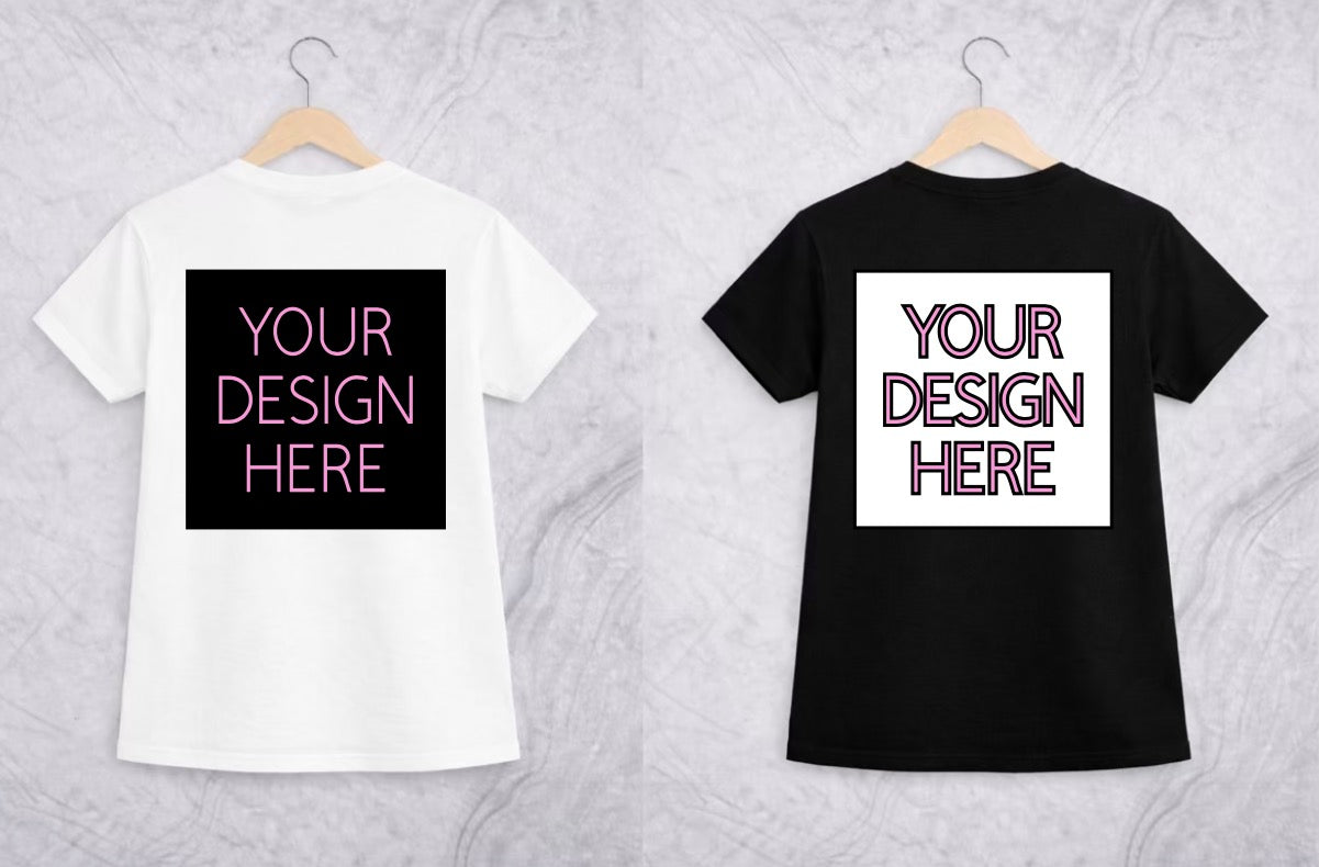 Create Your Own Custom Apparel – Back Design Only