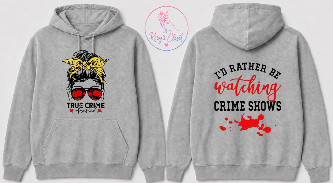 True Crime Obsessed | Graphic Apparel