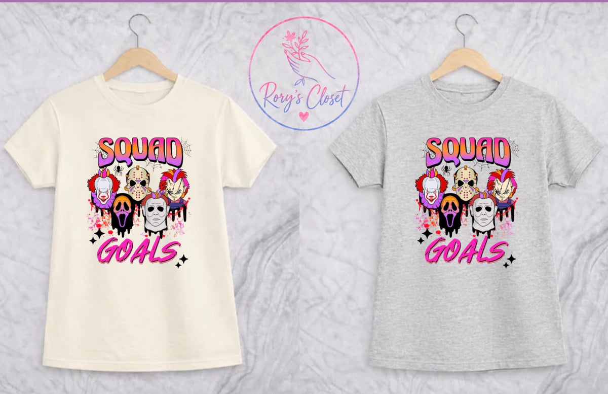 Horror Squad Goals | Graphic Apparel