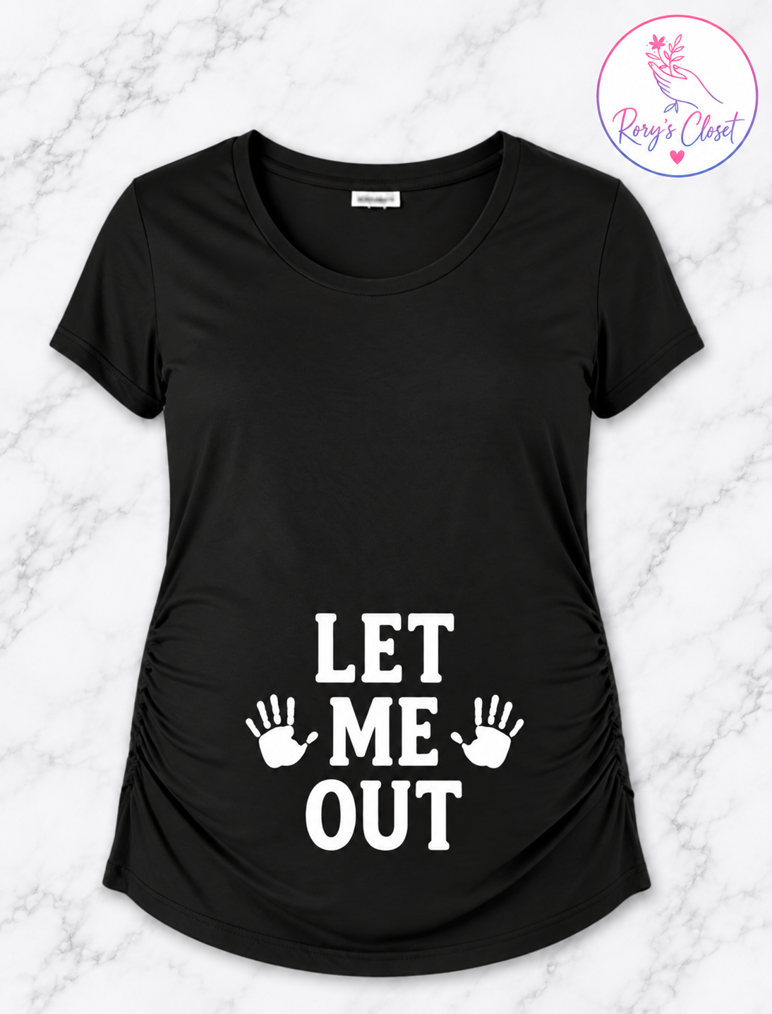 Let Me Out | Maternity Graphic Tee