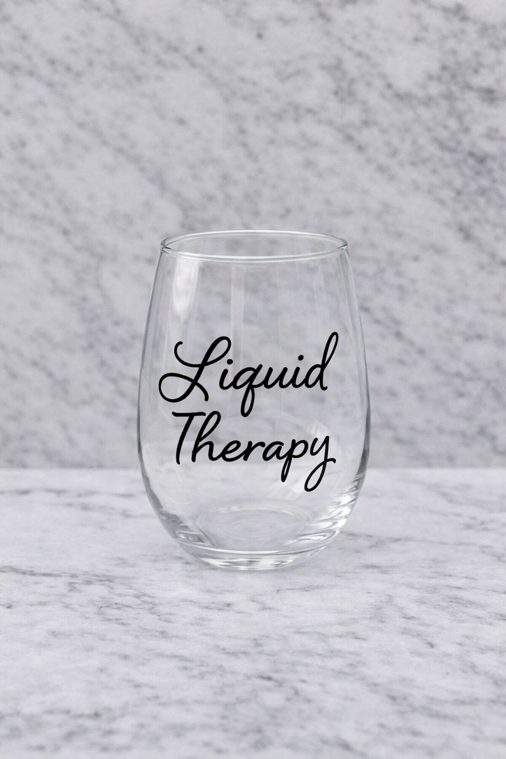 Liquid Therapy | 21oz Stemless Wine Glass