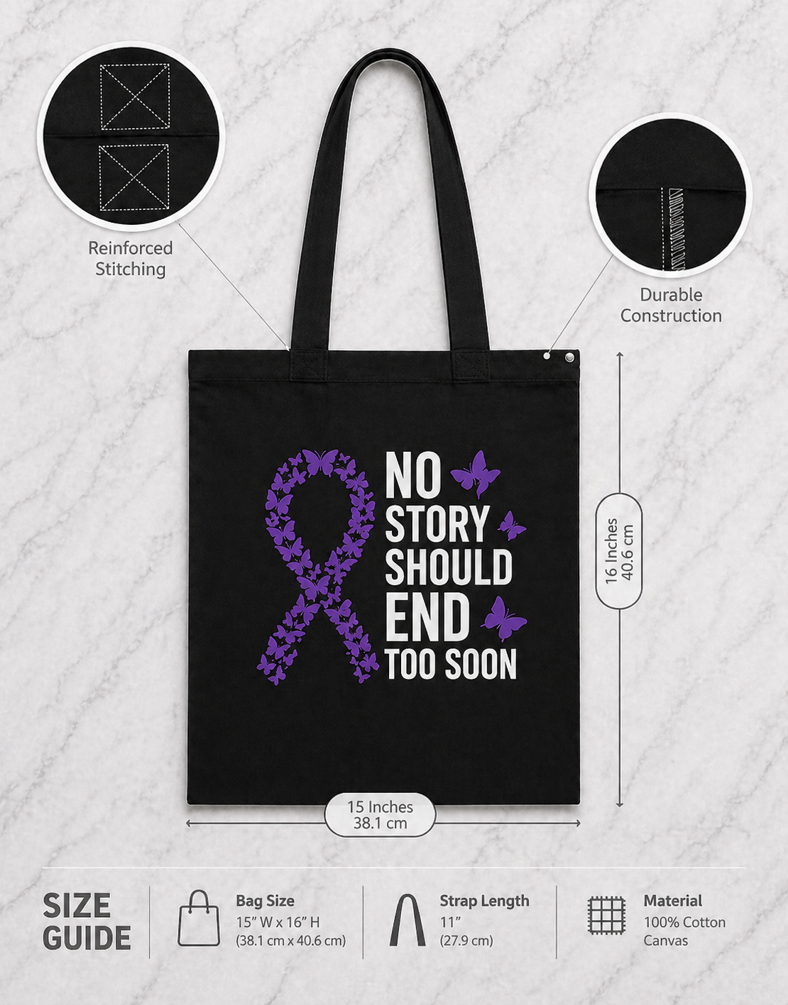No Story Should End Too Soon – Overdose Awareness | Graphic Apparel