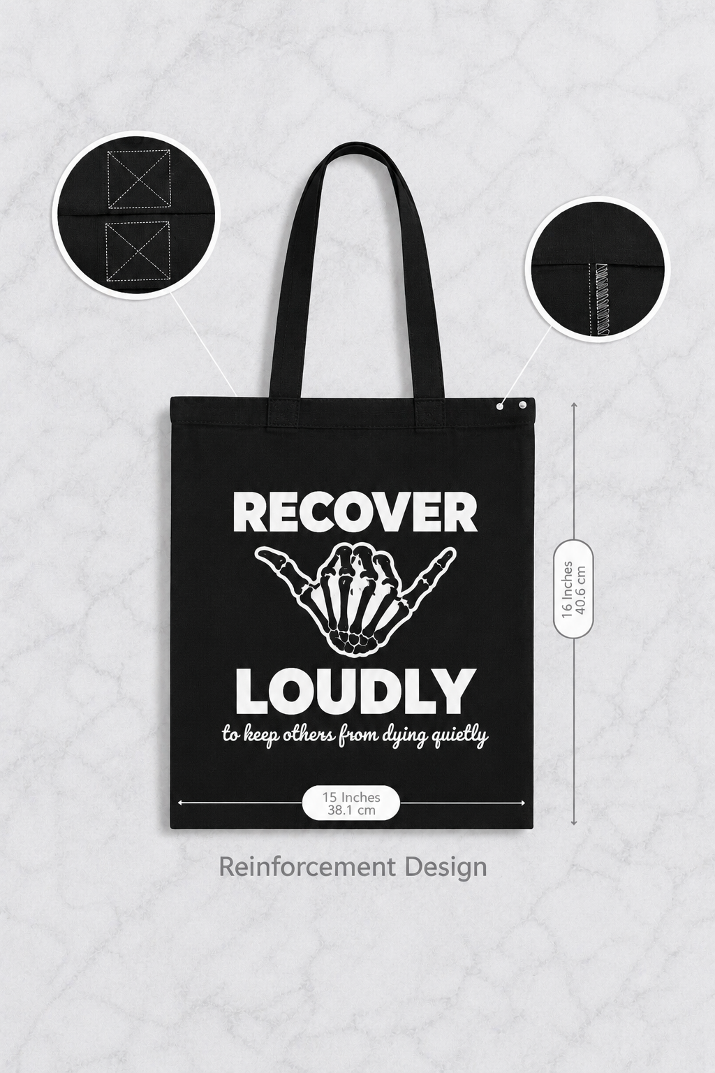 Recover Loudly | Graphic Apparel