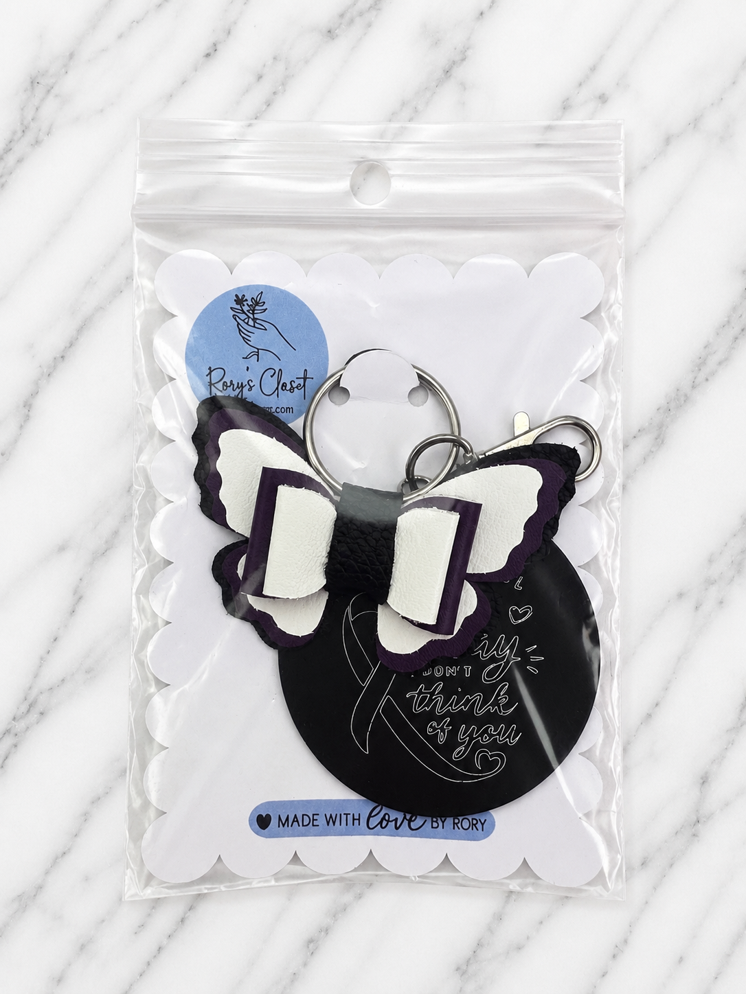 There Will Never Be a Day I Don’t Think of You | Memorial Keychain