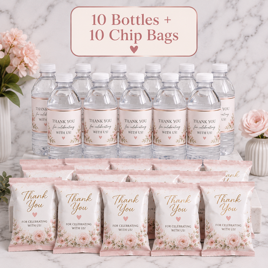 Petite Party Set (10 Bottles + 10 Chip Bags)