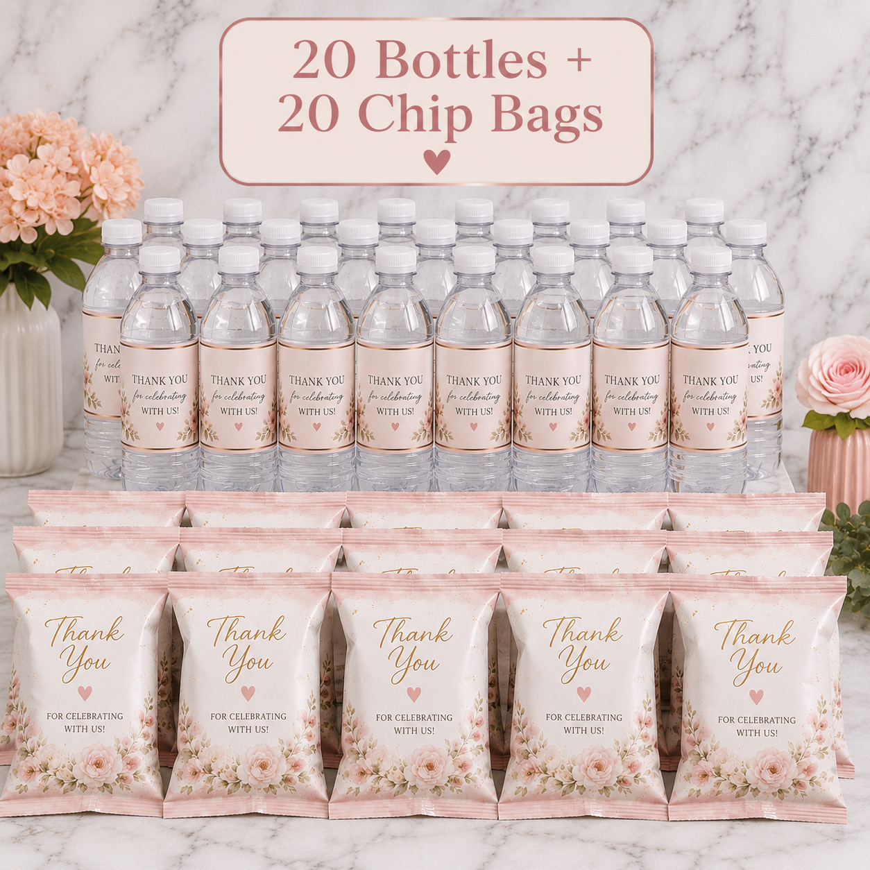 Signature Party Set (20 Bottles + 20 Chip Bags)