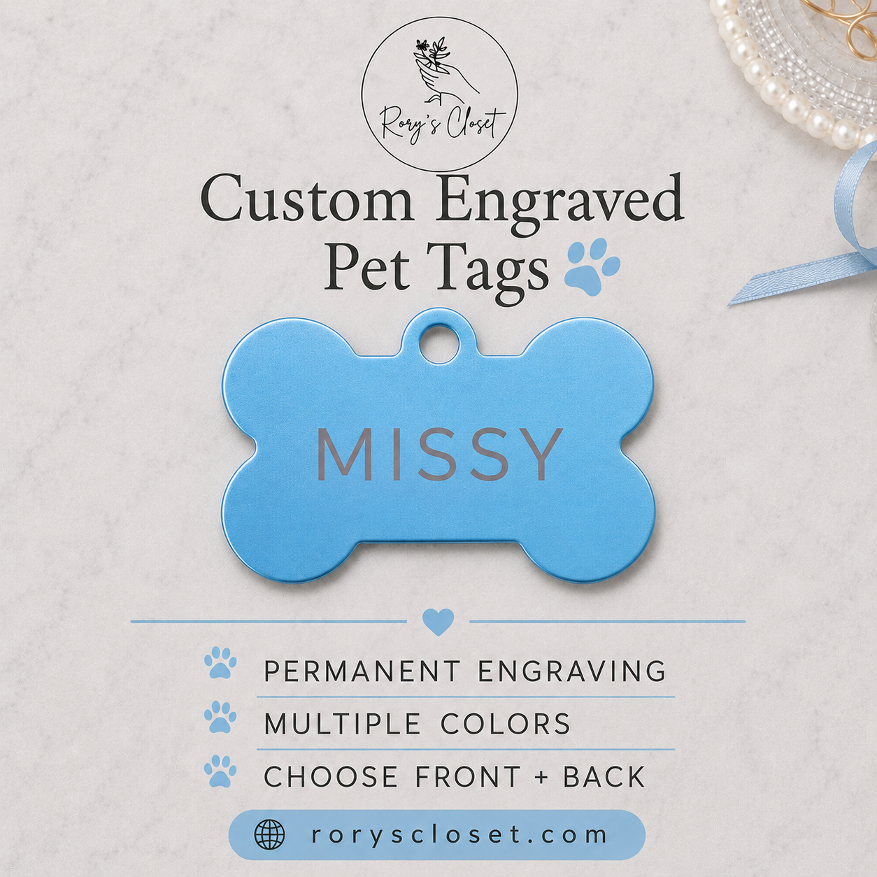 Custom Engraved | Pet Tag