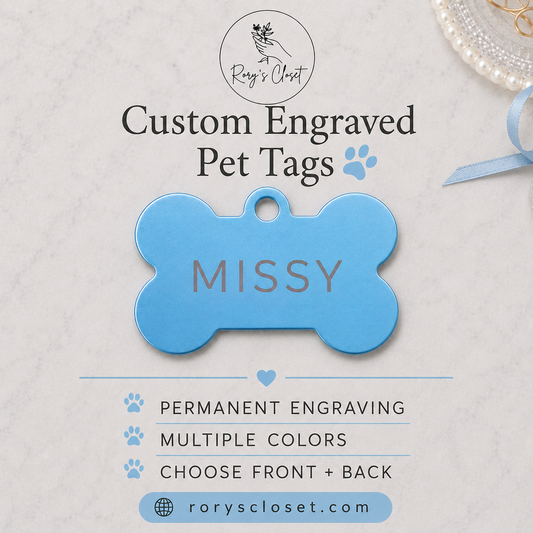 Custom Engraved | Pet Tag