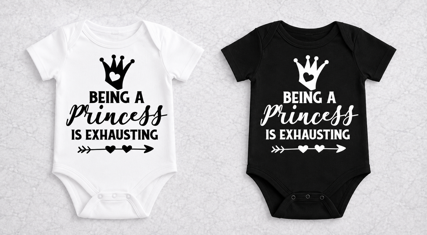 Being a Princess Is Exhausting | Graphic Apparel
