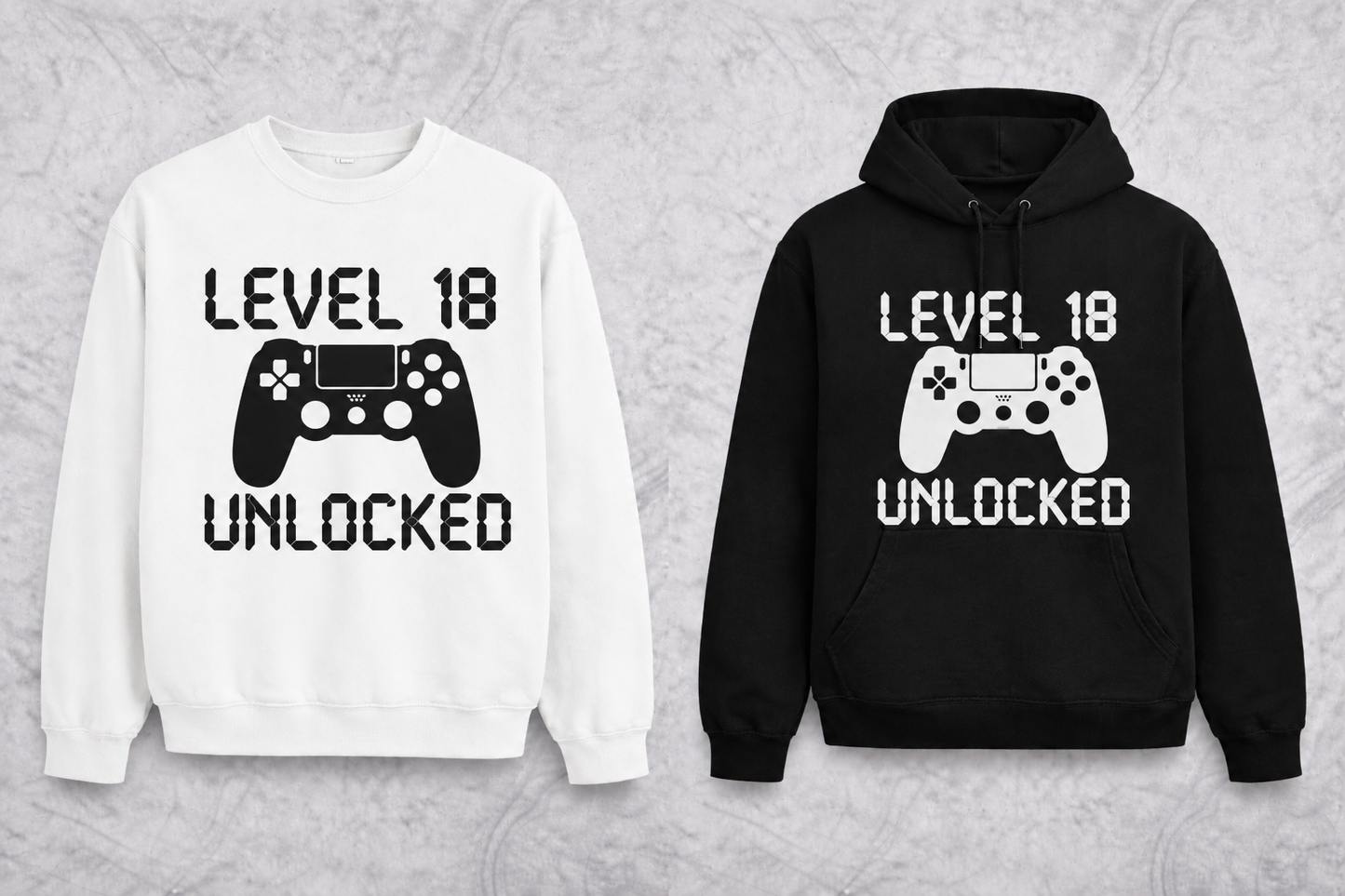 Level 18 Unlocked | Graphic Apparel